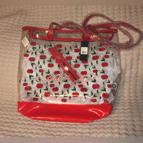 Es Hardy Red Cherry Tote Bag - Picture 4 of 5
